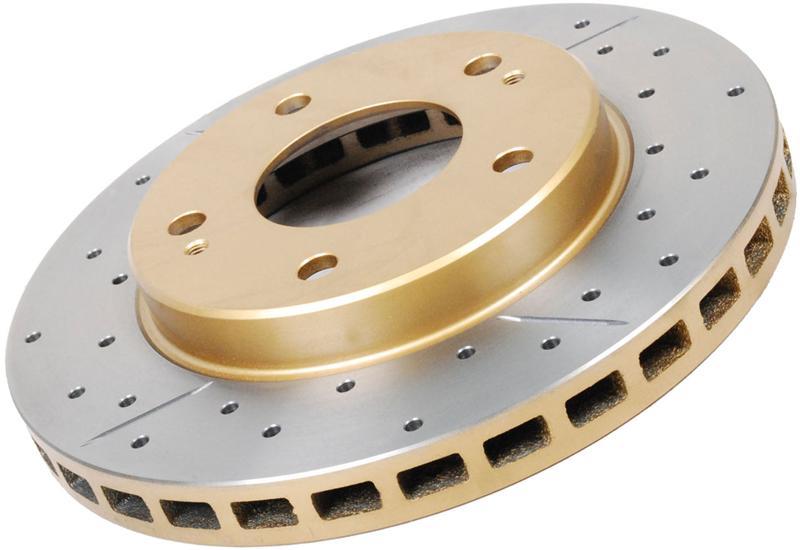 DBA Front Drilled & Slotted Street Series Rotor | Toyota Landcruiser / Lexus GX460 (09-15 / 10-13) (DBA2736X)