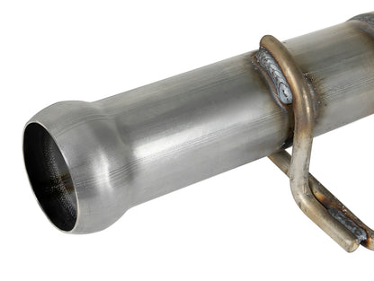 aFe Twisted Steel Y-Pipe | Jeep Wrangler JL (18-25) / Gladiator JT (20-25) (48-48026)