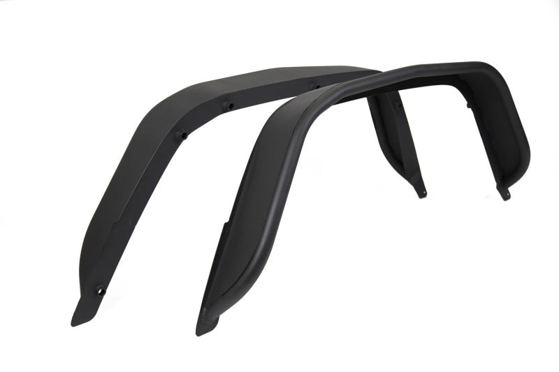 Rugged Ridge Steel Tube Rear Fender Flare Kit (REAR): Jeep Gladiator (18-26) - Black