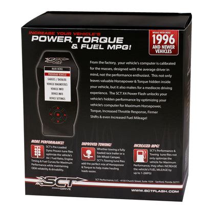 SCT X4 Power Flash Programmer | Ford Ranger (19-26) (7015PEO)