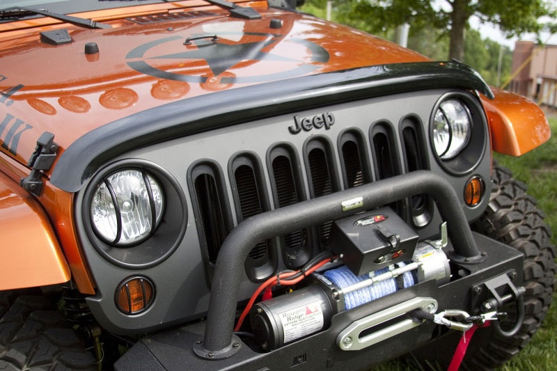 Rugged Ridge Wraparound Bug Deflector | Jeep Wrangler JK / JL (11350.02)