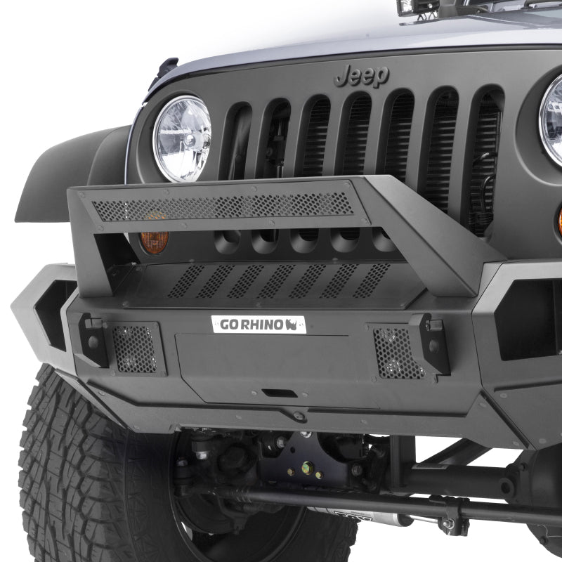 Go Rhino Trailline Light Mount Bar | Jeep Wrangler JL/JLU/JK/JKU / Gladiator JT (07-20 / 21-26)