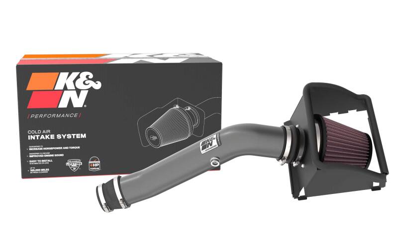 K&N Performance Air Intake System | Ford F-150 (18-24) 3.3L V6 (77-2619KC)