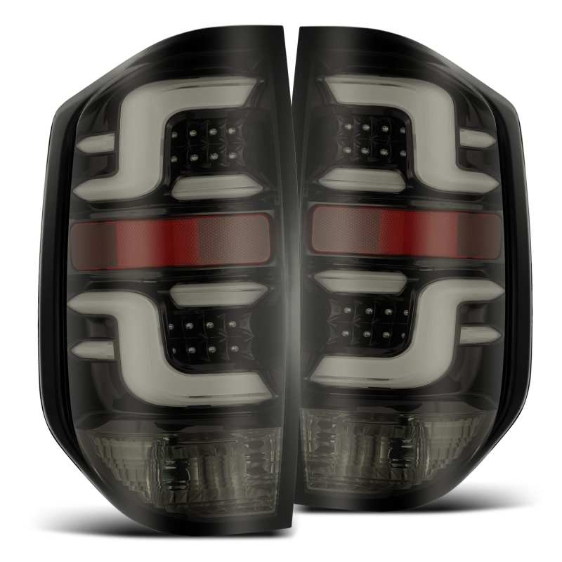 AlphaRex PRO-Series LED Tail Lights Jet Black | Toyota Tundra (14-21) (672010)