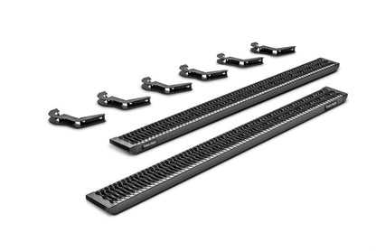 N-Fab Growler Fleet Cab Length Running Boards | Ford F-150 / F-250 / F-350 / F-150 Raptor / F-150 Lightning (15-19 / 17-19 / 22-26) (GFF15CC-TX)