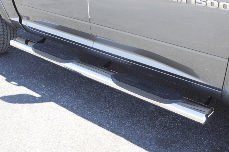 LUND 6in. Oval Straight SS Nerf Bars | Dodge Ram 2500 (09-18) / Ram 1500 (09-24) / Ram 3500 (11-18) / 19-25 Ram 2500/3500 (19-25) (24385007)