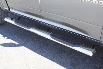 LUND 6in. Oval Straight SS Nerf Bars | Dodge Ram 2500 (09-18) / Ram 1500 (09-24) / Ram 3500 (11-18) / 19-25 Ram 2500/3500 (19-25) (24385007)