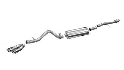 CORSA 6.2L SS Cat-Back | Silverado/Sierra 1500 Denali (14-18/19) (14866BLK)