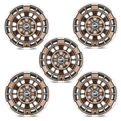 Ford Racing 17x8.5 Wheel Kit | Ford Bronco (21-23) (M-1007K-P1785BRN)