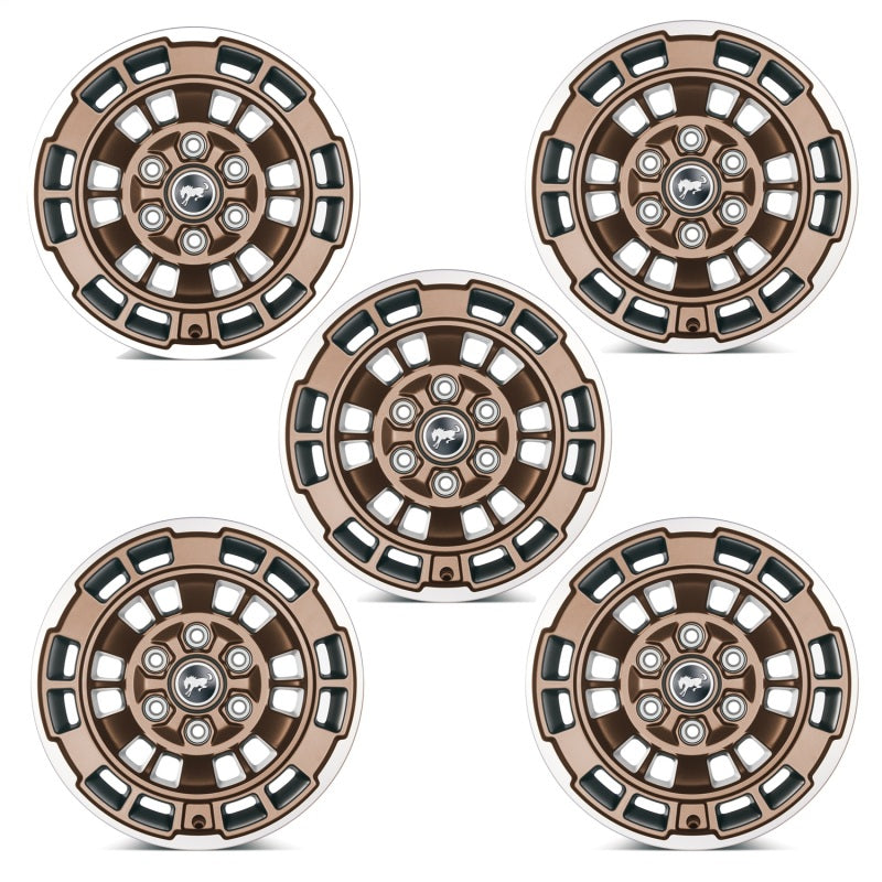 Ford Racing 17x8.5 Wheel Kit | Ford Bronco (21-23) (M-1007K-P1785BRN)