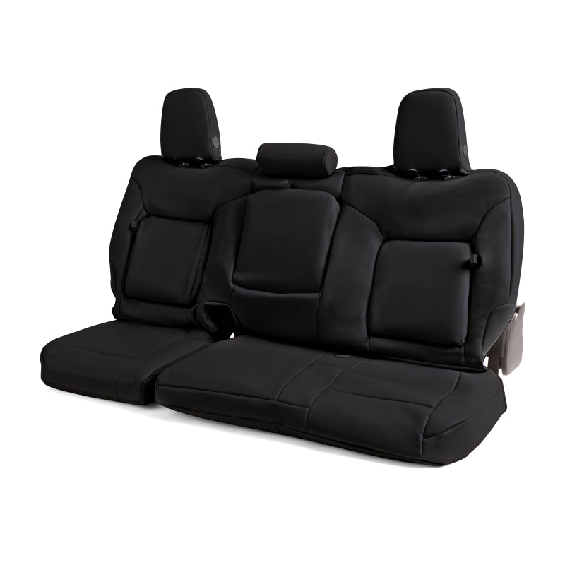 Covercraft Second Row Seat Covers | Chevrolet Silverado 1500/2500HD/3500HD (19-26) / GMC Sierra 1500/2500HD/3500HD (19-26) (GTC4140LTBK)
