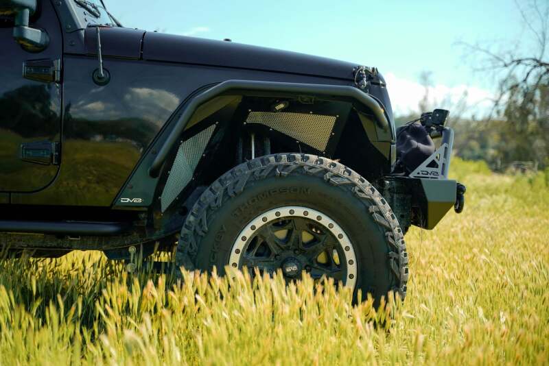 DV8 Offroad 2007-2018 Jeep Wrangler JK Slim Fender Flares | Jeep (FDJK-06)