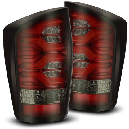AlphaRex PRO-Series LED Tail Lights Red Smoke | Toyota Tacoma (16-23) (680020)
