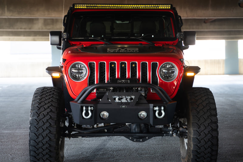 DV8 Offroad Slim Steel Fender Flares: Fits Most Jeep Wrangler / Gladiator Models (2018-2026)