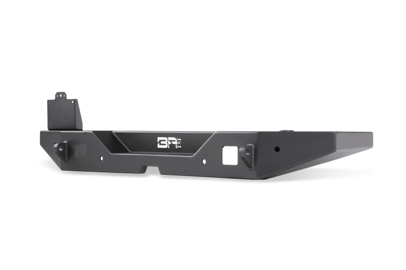 Body Armor 4x4 Full Width Rear Bumper w/ Tire Carrier Mount: Jeep Wrangler 2018-2021