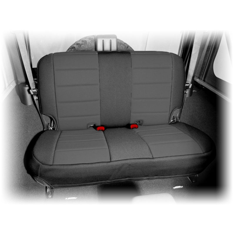 Rugged Ridge Neoprene Rear Seat Cover: Fits Most Jeep Wrangler Models (2007-2018)