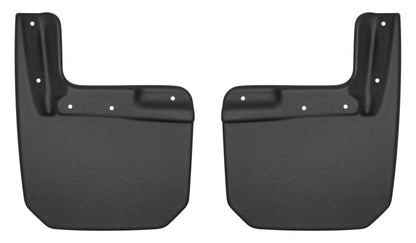 Husky Liners Custom-Molded Front Mud Guards (FRONT): Jeep Wrangler 2018-2024