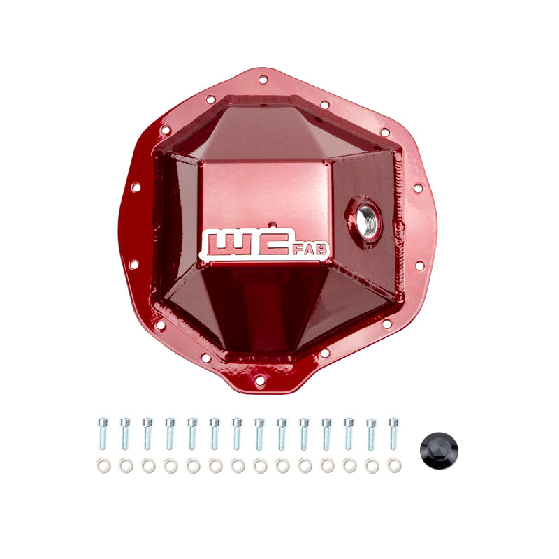 Wehrli Gloss Black Rear Diff Cover: Dodge Ram 2500 (2003-2018) / Ram 3500 (2003-2018)