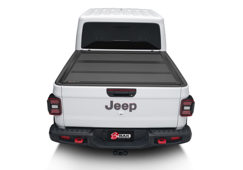 BAK BAKFlip MX4 GEN 3 Hard Folding Truck Bed Cover (5ft Bed): Jeep Gladiator (18-26) - Matte Black
