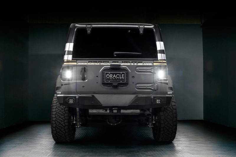 Oracle Lighting Tinted LED Flush Mount Tail Light: Jeep Wrangler 2018-2024