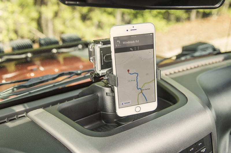 Rugged Ridge Dash Multi Mount Phone Kit | Jeep Wrangler (07-18 / 18-25)
