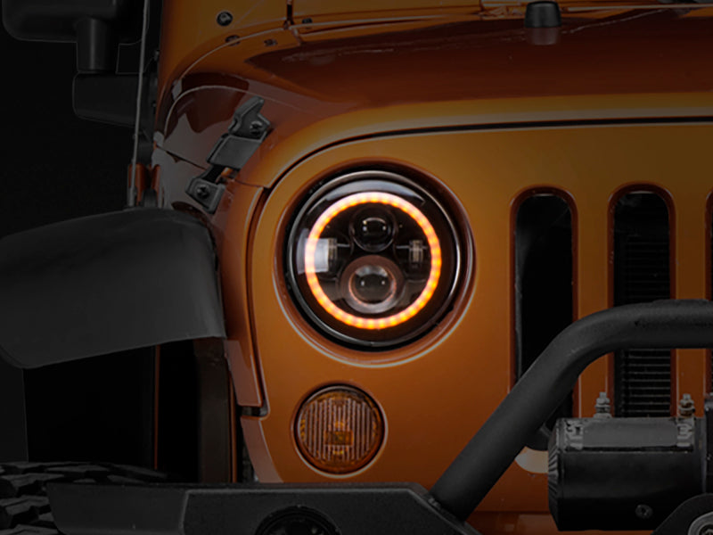 Raxiom 97-18 Jeep Wrangler Axial Halo Headlights | TJ/JK (J108037)