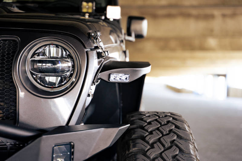 DV8 Offroad Slim Fender Flares | Jeep Wrangler JL (18-23) (FDJL-07)