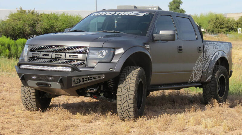 Addictive Desert Designs HoneyBadger Front Bumper | Ford F-150 Raptor (10-14) w/ Winch Mount (F017275050103)