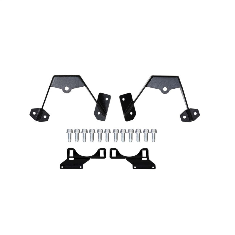 Skyjacker Coilover Brackets Component Box (REAR): Jeep Wrangler / Gladiator (18-26) - Black