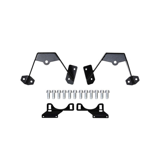 Skyjacker Coilover Brackets Component Box (REAR): Jeep Wrangler / Gladiator (18-26) - Black