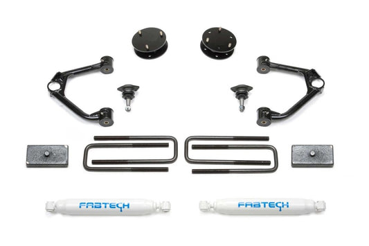 Fabtech 3.5in T1 Ball Joint Upper Control Arm System | GM K1500 (19) (FTS21248)