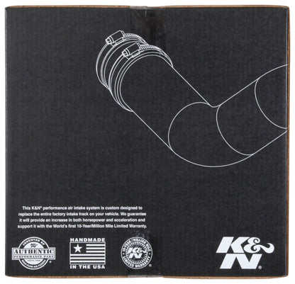 K&N 63 Series Cold Air Intake: Jeep Wrangler 2.0L Turbo 2019-2021