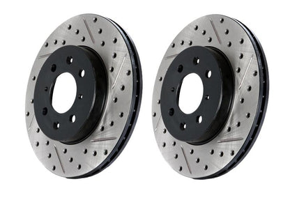 StopTech SportStop 319mm Disc Brake Rotors | Toyota FJ Cruiser / Tacoma / 4Runner (03-23) (127.44129R)