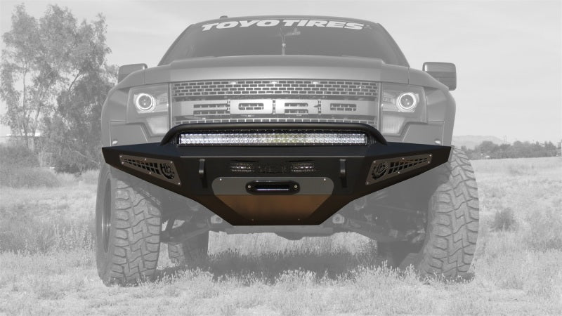 Addictive Desert Designs HoneyBadger Front Bumper | Ford F-150 Raptor (10-14) w/ Winch Mount (F017275050103)