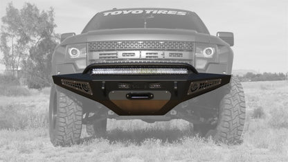 Addictive Desert Designs HoneyBadger Front Bumper | Ford F-150 Raptor (10-14) w/ Winch Mount (F017275050103)