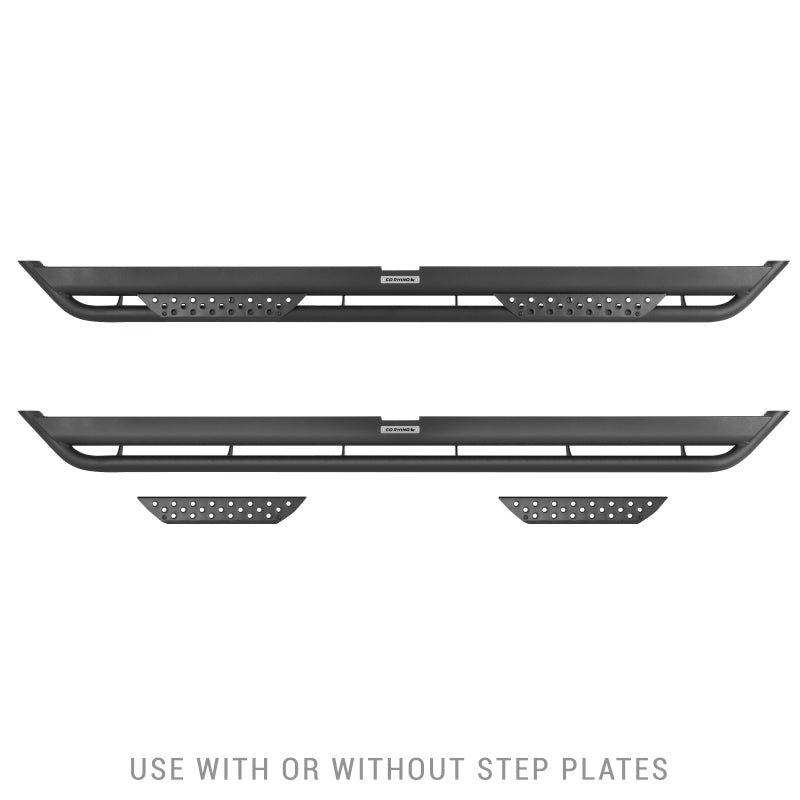 Go Rhino Dominator Xtreme DT Side Steps | Ford Ranger (19-26) 80in. Boards Only / Brackets Req. (DT60080T)