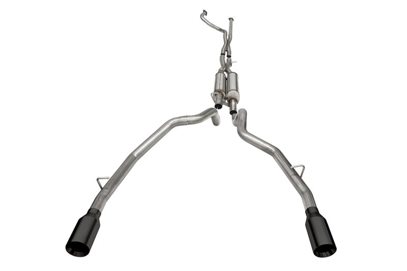 Corsa Xtreme Cat-Back Exhaust System (Black Tips): Ram 6.2L TRX 1500 2021 - 2024