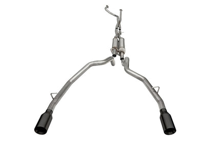Corsa Xtreme Cat-Back Exhaust System (Black Tips): Ram 6.2L TRX 1500 2021 - 2024