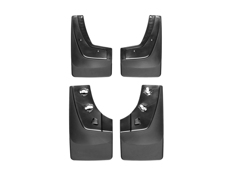 WeatherTech 14+ GMC Sierra/Sierra Denali No-Drill MudFlaps | GMC Sierra 1500/2500HD/3500HD (110036-120036)