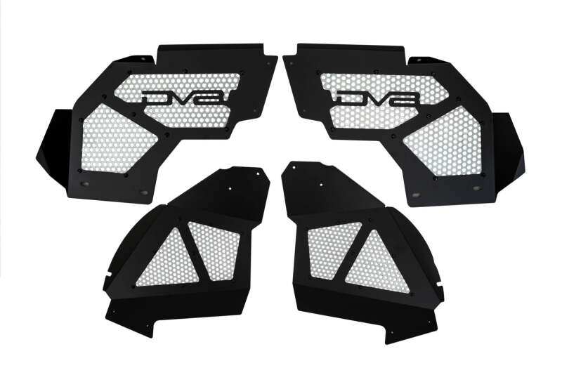 DV8 Offroad Front Inner Fenders | Jeep Wrangler JL / Gladiator JT (18-25) (INFEND-06FB)