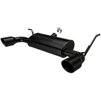 Magnaflow Street Series Axle-Back Perf Exhaust Dual Split Exit Black Tips (REAR): Jeep Wrangler JK 2007-2018 3.6L/3.8L