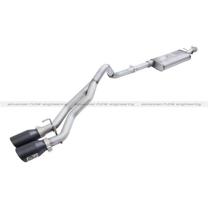 aFe Rebel Series 3in 409SS Cat-Back Exhaust | Toyota Tacoma V6-3.5L (16-18) (49-46032-P)