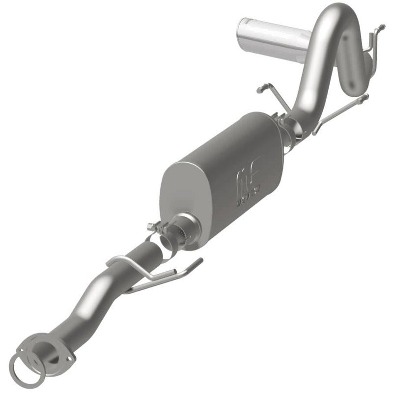 MagnaFlow Cat-Back | Toyota Tacoma 3.5L V6 (16-23) SS 3in Single Pass Side Exit Rear 4in Tip (19291)