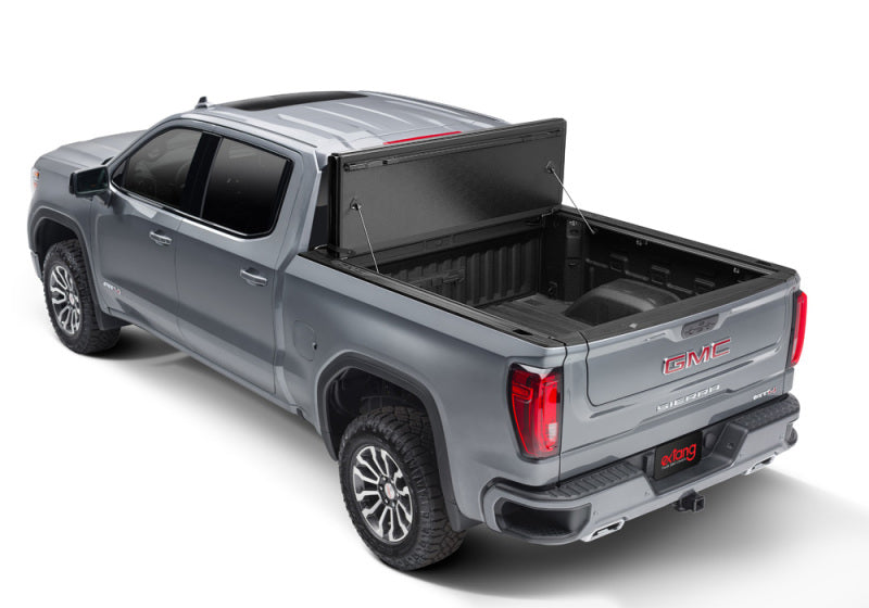 Extang Xceed Hard Folding Truck Bed Cover: Fits Most Jeep Gladiator Models (2018-2026) - Matte Black