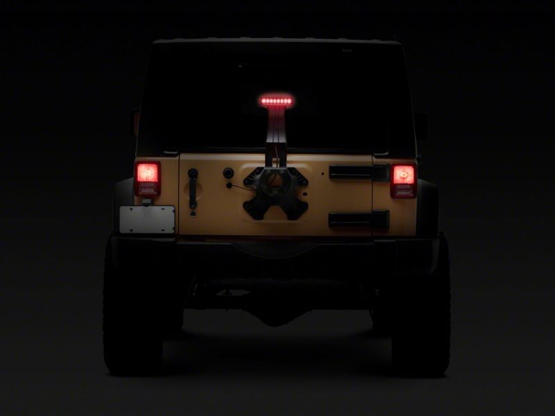 Raxiom Axial Series Hyper Flash LED 3rd Brake Light: Jeep Wrangler (07-18)