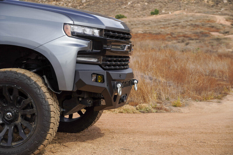 DV8 Offroad SPEC Series Front Bumper | Chevrolet Silverado 1500 (19-26) (FBCS1-07)
