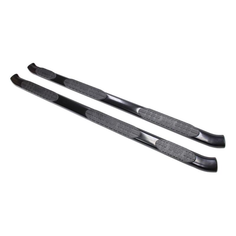 Westin Black PRO TRAXX 5 WTW Oval Nerf Step Bars: Fits Dodge Ram (09-24)