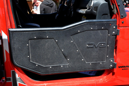 DV8 Offroad Rock Doors: Jeep Wrangler JK 2007-2018 (RDSTTB-01F)