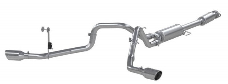 MBRP 3in Cat-Back Dual Split Side Exhaust | Ford F-150 21-24 2.7L/3.5L/5.0L (S5213409)