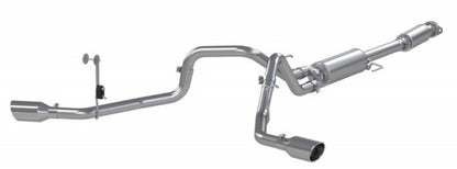 MBRP 3in Cat-Back Dual Split Side Exhaust | Ford F-150 21-24 2.7L/3.5L/5.0L (S5213409)